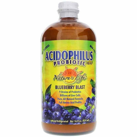 Acidophilus Probiotic Liquid, Natures Life